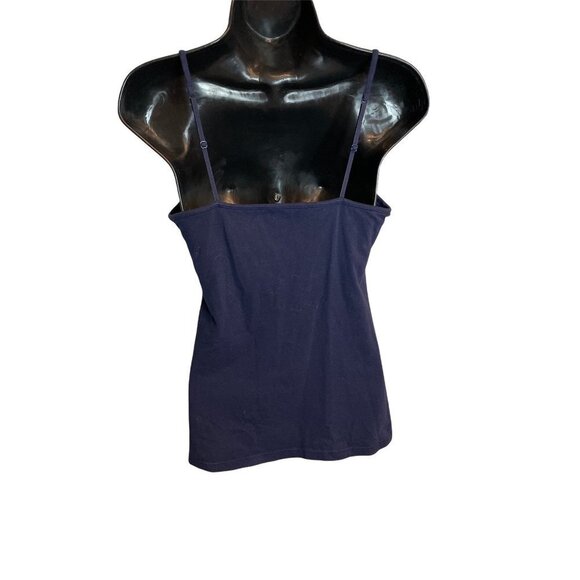 Gap Navy Blue Camisole Top with Adjustable Straps Sz M - Picture 2 of 7
